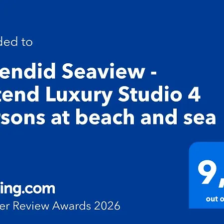Splendid Seaview - Luxury 4 Persons At And Sea * 奥斯滕德